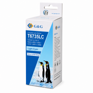 Чернила струйные совм. Epson [T6735] Light Cyan