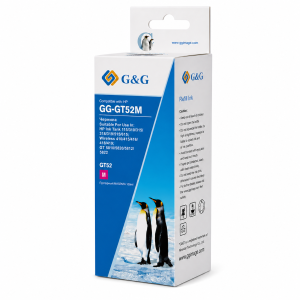 Чернила струйные совм. HP [GT52] Magenta