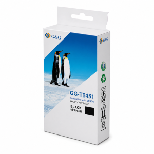 Картридж струйный совм. Epson [T9451] Black