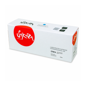 Картридж лазерный совм. цветной HP [CF401A] Cyan