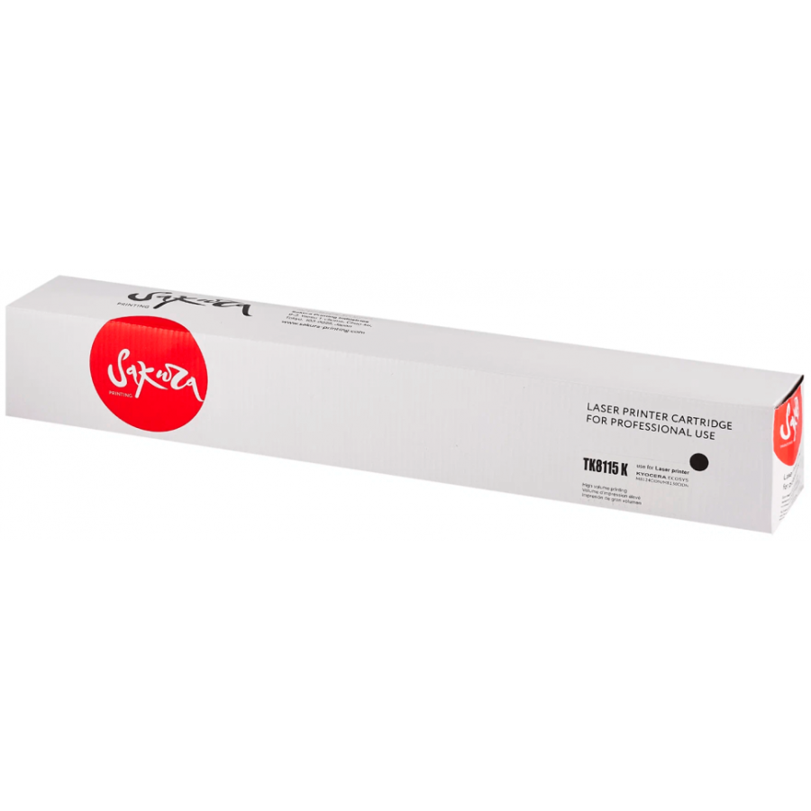 Картридж лазерный совм. цветной Kyocera [TK-8115K] Black